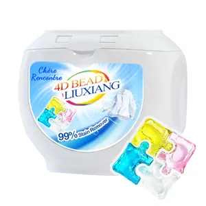 Natural Laundry Cleaning Supplies Organic Concentration Laundry Detergent Capsules Laundry Pods 4 In 1