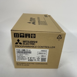 คอนโทรลเลอร์แบบตั้งโปรแกรมได้ของมิตซูบิชิ FX3U-48MR/ES-A - Product Image 1