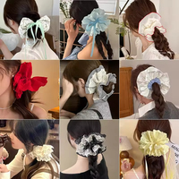 Élastique à cheveux volumineux tendance et simple, idéal pour le quotidien des femmes