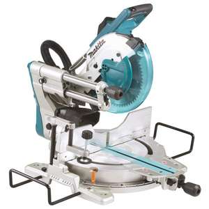 MAKITA - LS1019L 1510W 260 mm Sierra de inglete compuesta deslizante-con accesorios-EAN 0088381843997 CROPPERS, SIERRAS Y CORTADORES DE AZULEJOS - Product Image 1