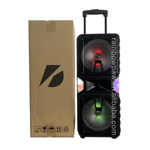KTS Haut-Parleur Double 8 Pouces Chariot style KTS-1540 <span class=keywords><strong>Moderne</strong></span> sur mesure sans fil haut-parleur sans fil - Product Image 3