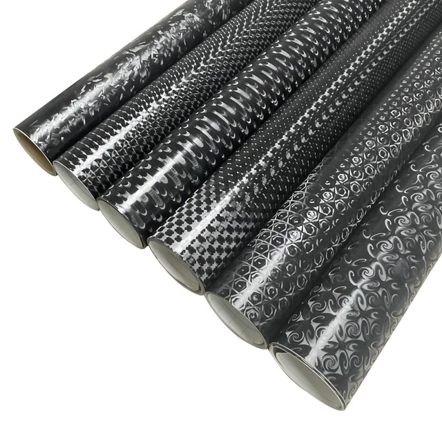 Embossed Texture Car Wrapping Film White Black Wrap Vinyl Motorcycle Phone Skin Car Stickers