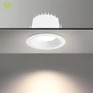 Mini 9W Recessed 4 Inch Slim Dimmable Adjustable Led Down Light Downlight Ceiling Lamp Panel Lighting