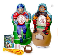 Ensemble de cibles gonflables géantes pour le football et le baseball, entraîneur de baseball, perfectionnez votre frappe, sports de jardin