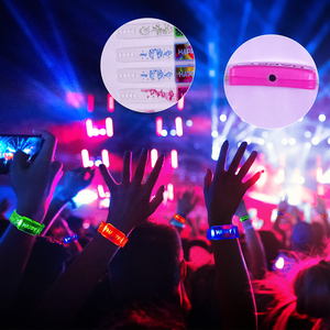 Pulsera LED con Logotipo Personalizado y Banda Luminosa para Eventos Festivos de Año Nuevo, Conciertos, Fiestas Musicales y Suministros para Fiestas - Product Image 3