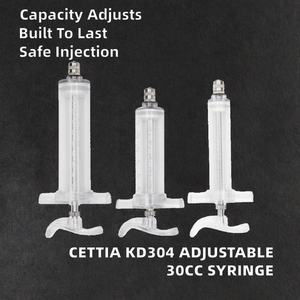 เข็มฉีดยา CETTIA KD304 สำหรับสัตว์ปีก ฉีดวัคซีน ใช้ซ้ำได้ ปลอดภัย แม่นยำสูง ทนทาน ผลิตจากพลาสติก หัวเข็มแบบล็อค Luer ปรับขนาดได้ ความจุ 30 ซีซี - Product Image 2
