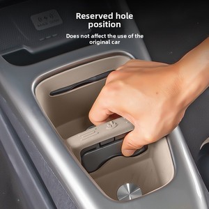 Convient à 25 modèles de BYD Dolphin Smart Driving Edition, coussinet de protection en silicone pour porte-gobelet, fente de console centrale - Product Image 2