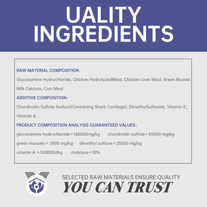 कुत्तों के लिए संयुक्त समर्थन पाउडर ग्लूकोसामाइन चोन्ड्रोइटिन सूत्र - Product Image 4