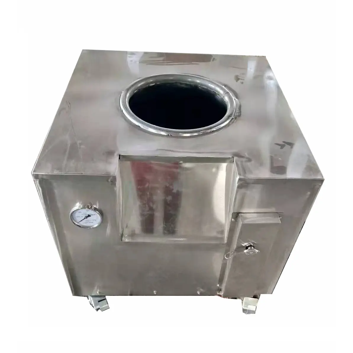 Shineho Gas Clay Tandoor Naan Bread Oven Stainless Steel Aluminium Chamber Gas Tandoori Clay Oven Indian Tandoor for sale