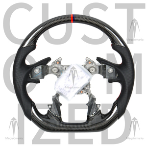 <span class=keywords><strong>พวงมาลัย</strong></span>คาร์บอนไฟเบอร์สำหรับ Honda Accord Civic Fit Spiro CRZ Type-R FK8 Insight S2000 Type R GK5 - Product Image 1