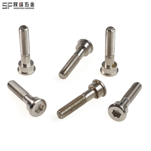 Vis et boulons non standard en acier inoxydable SUS <span class=keywords><strong>Inox</strong></span> à tête plate, à six pans creux, à pas progressif et à épaule, directement d'usine - Product Image 3