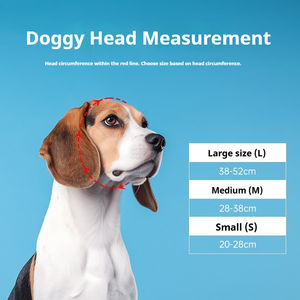 Lunettes de soleil pour <span class=keywords><strong>chien</strong></span> écologiques et tendance avec sangle réglable, protection UV, anti-poussière/anti-vent, motif à pois, pour l'été - Product Image 4