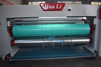 Machine automatique de fabrication de boîtes en carton ondulé avec impression flexo 3 couleurs