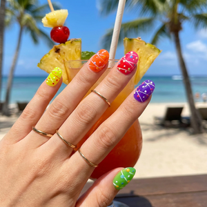 30 <span class=keywords><strong>Uñas</strong></span> <span class=keywords><strong>Postizas</strong></span> con Diseño Festivo, Luces de Colores, Venta al por Mayor, Personalizables, Reutilizables, Puntas de <span class=keywords><strong>Uñas</strong></span> Artificiales de ABS - Product Image 6