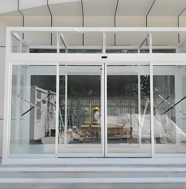 Auto Configuration Server Slide 150kg Automatic Sliding Door System DC Brushless Motorized Sliding Door ...