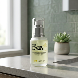Vitamin C Gel <b>Serum</b> <b>Face</b> & Neck Whitening Rejuvenating Moisturizing Cruelty-Free Korean Skincare 50mL Merikit for All Skin Types - Product Image 3