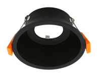 Projecteurs fixes modernes Cadre rond Cob LED Downlight Anti-éblouissement GU10 Spot Light Fixture 90mm Cut Out RF2