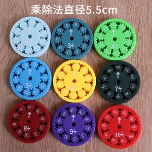 Mát mẻ Toán Học Spinners Giải Quyết Toán Học câu đố cho trẻ em nhựa số học Đồ chơi máy tính để bàn toán nhân trò chơi bé trai Quà Tặng - Product Image 6