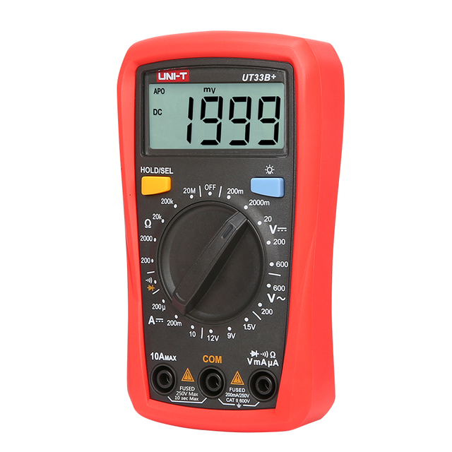 UNI-T UT33+ Handheld Digital Multimeter UT33A+ UT33B+ UT33C+ UT33D+ UT33E+