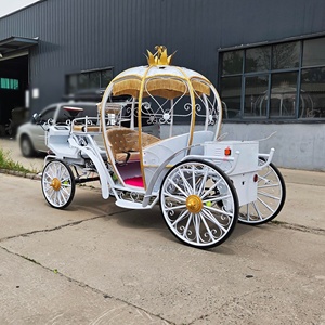 Carrozza Elettrica a Forma di Zucca Stile Cenerentola di Yiyang - Colori Personalizzabili, 4-6 Posti per Matrimoni, Eventi e Tour Turistici - Massimo Sconto - Product Image 3