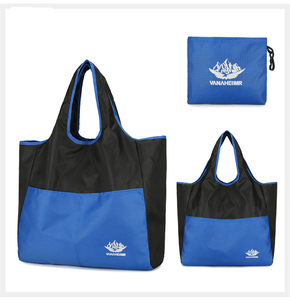 New Style Fashion <strong>Nylon</strong> Hiking Travel <strong>Tote</strong> <strong>Bags</strong> Custom Printed Logo Foldable Lightweight Luxury Outdoor Handbag Open Closure - Product Image 1