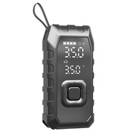 Démarreur de voiture d'urgence 4-en-1 avec grand écran, batterie portable 12V 10000mAh 1000A 100W et fonction gonfleur de pneus