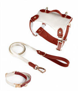 <span class=keywords><strong>Harness</strong></span> anjing kulit, <span class=keywords><strong>Harness</strong></span> anjing tugas berat, rompi anjing lembut besar dengan tali yang dapat disesuaikan untuk anjing besar - Product Image 5