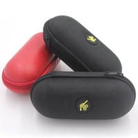 Petite mallette de transport pour pipe en verre antichoc personnalisée en quantité minimale de commande avec étui rigide en mousse d'œuf pour pipe en verre