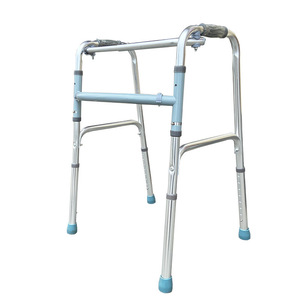 Aide à la marche en alliage d'aluminium, réglable en hauteur, avec quatre bâtons, pour la rééducation - Product Image 4