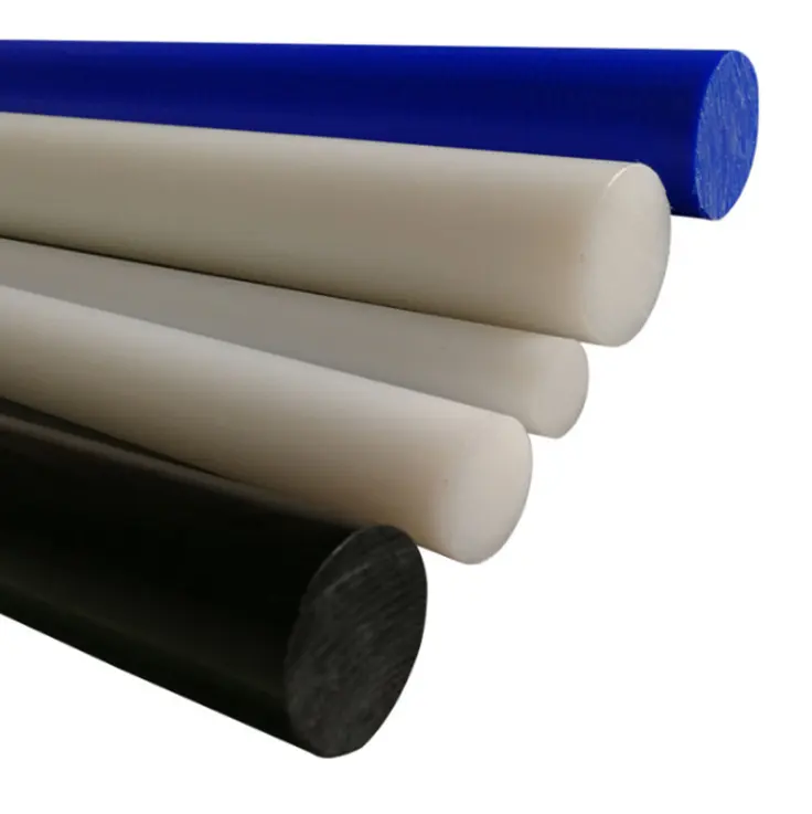 100% HDPE Rod,POM Rod,PTFE Rod/HDPE barra redonda com alta qualidade na china