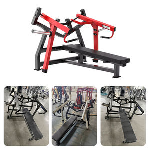 Équipement de fitness professionnel pour salle de sport : Appareil de musculation Hammer Strength pour press à la poitrine et <span class=keywords><strong>curl</strong></span> aux jambes debout - Product Image 4