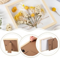 Premium personnalisé 3D élégant MDF Souvenir Photo Shadow Box cadre photo en bois