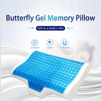Oreiller cervical orthopédique rafraîchissant pour l'été, respirant, hypoallergénique, sans odeur, pour un sommeil profond, soutien du dos, oreiller de repos au lit