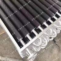 Bobine de chauffage à tubes à ailettes personnalisée pour système de chauffage industriel monté sur conduit