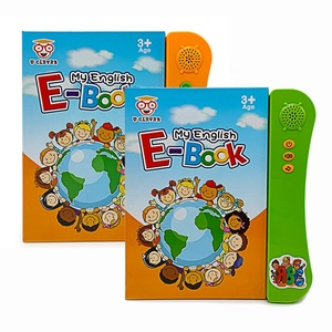 Livre électronique éducatif interactif pour l'apprentissage, jouets bilingues, livres sonores parlants espagnol-anglais - Product Image 2