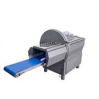 Trancheuse à viande électrique commerciale 1500W en acier inoxydable, épaisseur réglable, certifiée CE pour restaurants et charcuteries