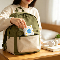 Paquet économique de mouchoirs de poche personnalisés avec design sur mesure, en pâte de bambou, imprimé à thème, pour voyage, voiture, sac à main, vente en gros et en vrac