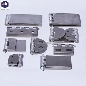 304 Stainless Steel Tool Box Cabinet Door Hinge Van Type Truck Body Parts Truck Tool Box Door Hinge Semi-trailer Rear Door Hinge