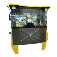 Kabin Wheel Loader dengan HVAC, Kaca Panoramic, ROPS, dan FOPS Terpasang