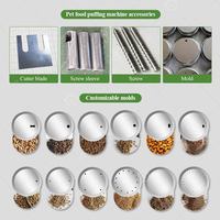 Extrudeuse à double vis japonaise pour aliments aquatiques flottants, machine de fabrication d'aliments pour oiseaux, aliments pour poules et poissons