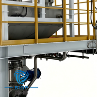 Station de déchargement de big bags en acier inoxydable, anti-poussière, résistante à la chaleur et anti-UV, avec moteur de chargement, garantie 1 an