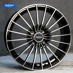 For Peugeot <strong>3008</strong> DEAN DP115 17" <strong>Black</strong> Forged 6061 Aluminum Alloy Wheels 15-24" Custom Car Data 4/5x100/105/108/112/114.3/120 - Product Image 2