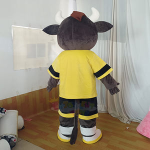 Disfraz de Mascota de <span class=keywords><strong>toro</strong></span> de peluche Dibujos animados duraderos y perfectos para parques temáticos y festivales Promociones Carnavales - Product Image 4