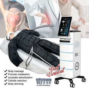 Máquina de Masaje de Drenaje Linfático por Presoterapia de Infrarrojos Lejanos, con 24 Cámaras de Presión de Aire <span class=keywords><strong>para</strong></span> <span class=keywords><strong>Piernas</strong></span> y Abdomen, <span class=keywords><strong>la</strong></span> Más Vendida - Product Image 1