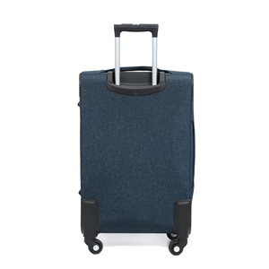 Valise à roulettes en tissu Oxford, style décontracté, bagage à roulettes pour l'embarquement, fermeture à glissière, style étudiant, sac à roulettes - Product Image 5