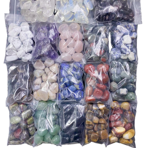 Cristalli di quarzo lucidi lucidi pietre frantumate naturali pietra di palma <span class=keywords><strong>per</strong></span> il Feng Shui riempitivi di <span class=keywords><strong>piante</strong></span> succulente piccoli pesci - Product Image 4