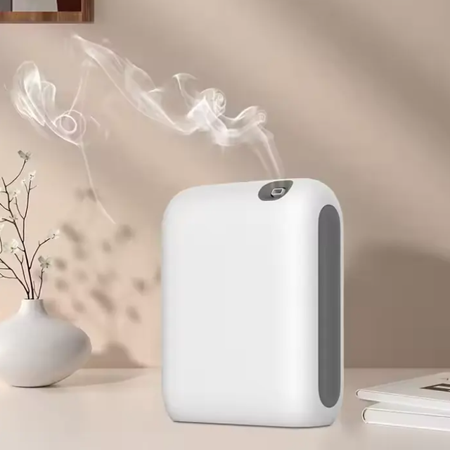 Hot Selling Wall Mounted Air Scent Diffuser Machine 200ML Waterless Essential Oil Electric Aroma Scent Diffuser for Home