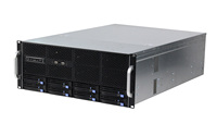 Serveur Rack 4U IA de Haute Qualité à Double Chipset C621 pour Deep Learning, Prend en Charge les Processeurs Xeon Scalable de 1ère/2ème Génération, 4 GPU, 8 Baies, Alimentation 2400W, Garantie 3 Ans