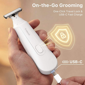 Tondeuse à poils corporels Manscape H6 One MagBlade Pro - Étanche IPX7 - Utilisation humide et sèche - Convient pour le rasage du corps entier - Blanc - Product Image 5