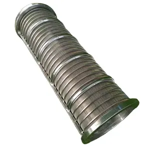 Stainless steel wedge wire mesh,for dewatering animal dung